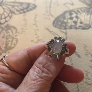 Chalcedony with iolite 925